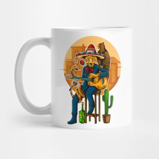 Mexican animal illustration Mug